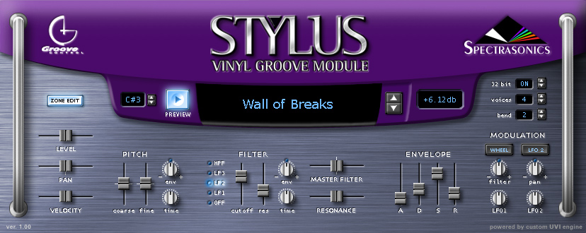 stylus interface