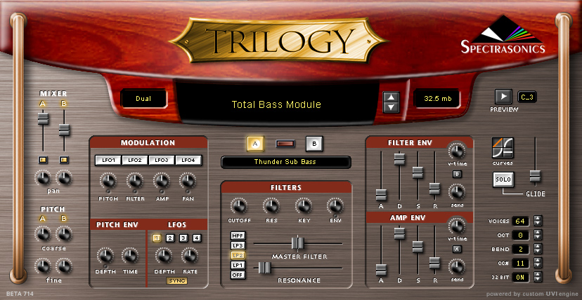 trilogy interface